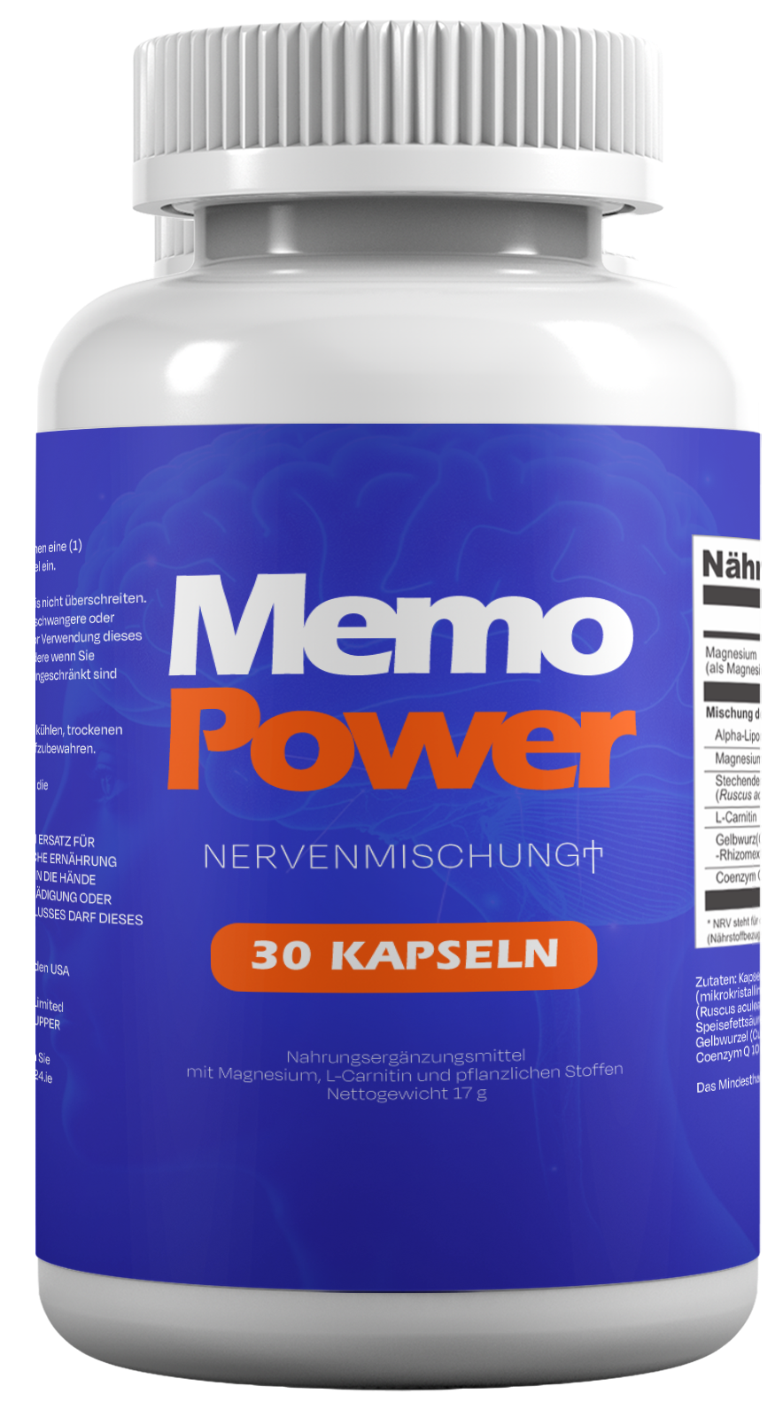 MemoPower Flasche